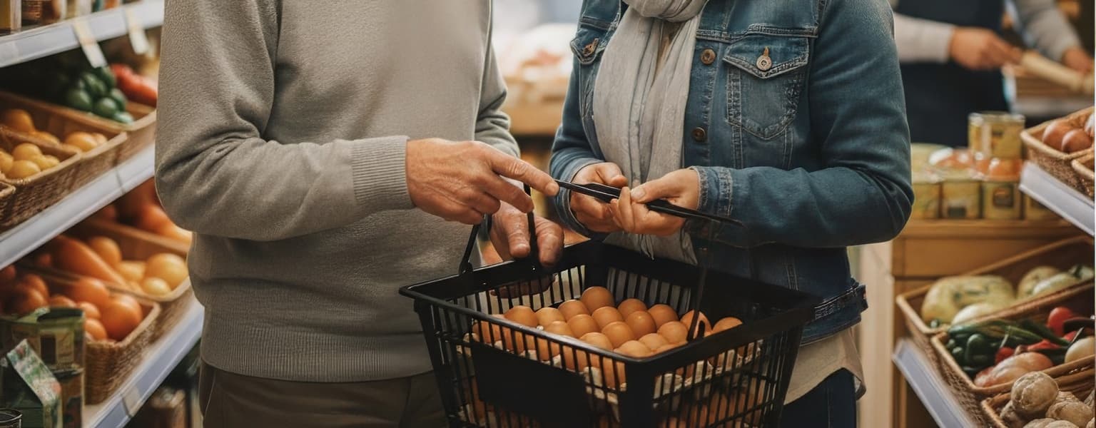 Einfühlsame Geste mit zwei haltenden Händen am Tisch – Alltagsbegleitung bei einer Tasse Tee.
